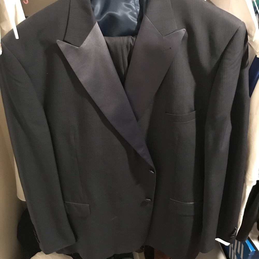 Blue 3 piece suit